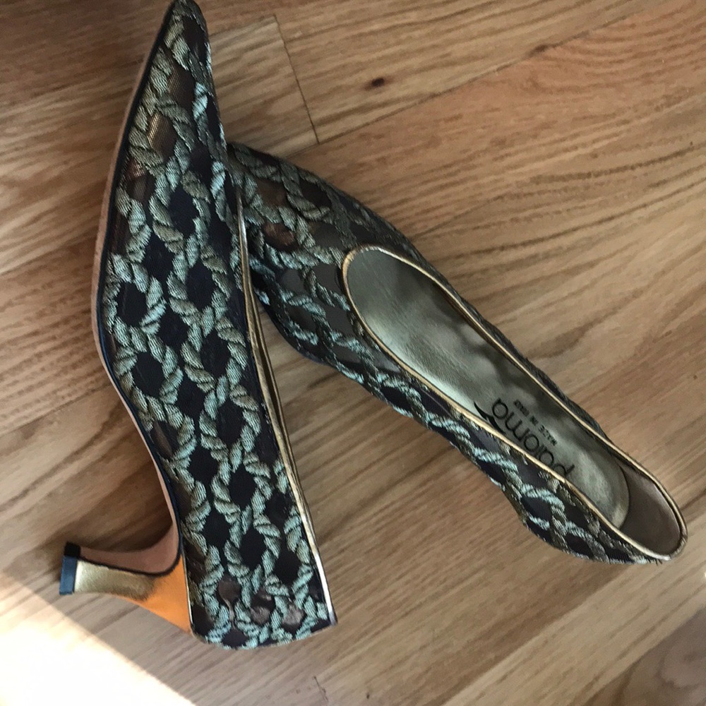 🔥SALE! Paloma mesh/lace pump,made in Italy, s.7.5